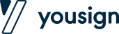 Yousign Yousign logo, electronic signature service.